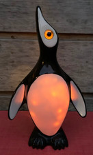 Lámpara de luz nocturna vintage Goebel pingüino modernista segunda mano  Embacar hacia Mexico