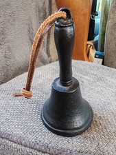 Cast iron handbell for sale  SHEFFIELD