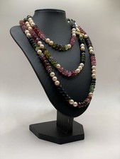 Collana tormalina policroma usato  Brescia