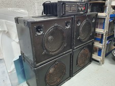 Professional amp speakers for sale  HERTFORD