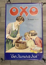 Oxo poster. 470mm for sale Oxo poster. 470mm for sale  COVENTRY