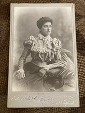 Victorian cabinet card for sale  IPSWICH