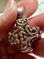 Pingente cruz de prata esterlina 925 ATI Tailândia  comprar usado  Enviando para Brazil