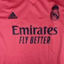 Usado, Camisa de futebol masculina manga longa rara original Real Madrid 2020/2021 Away XXL 2XL comprar usado  Enviando para Brazil