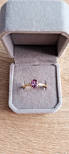 Stilvoller goldring amethyst gebraucht kaufen  Rostock