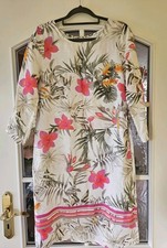 Malvin leinenkleid blumig gebraucht kaufen  Hollern-Twielenfleth