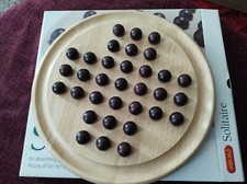 Solitaire wooden marbles for sale  WATFORD