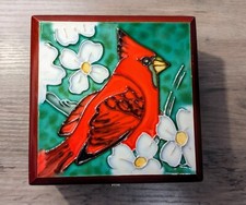 Cardinal jewelry box for sale  Pipersville