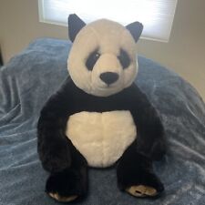 Usado, Oso Panda Gigante FAO Negro 22" Peluche Relleno Sin Bambú segunda mano  Embacar hacia Argentina