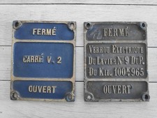 Lot anciennes plaques d'occasion  Aix-en-Provence-