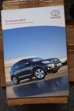 Toyota rav brochure for sale  HEYWOOD