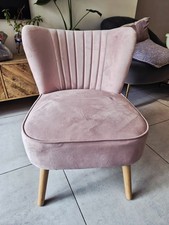 Pink velvet accent for sale  LONDON
