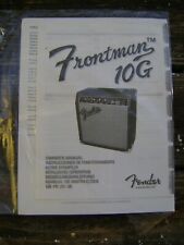 Amplificador Fender Frontman 10G manual do proprietário novo no pacote, usado comprar usado  Enviando para Brazil