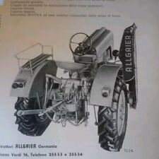 Trattore agricolo allgaier usato  Brescia