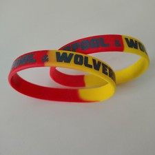 Braccialetti silicone deadpool usato  Lugo