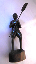Sculpture africaine homme d'occasion  Vif