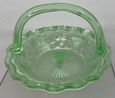 basket green vintage glass for sale basket green vintage glass for sale Scott Depot