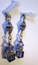 Dangling purple crystal for sale  Gardnerville