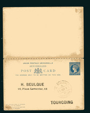 Seychelles 1893 cancelleria usato  Remanzacco