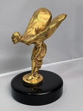 Vintage Rolls Royce 'The Spirit of Ecstasy' - Estátua folheada a ouro em mármore comprar usado  Enviando para Brazil