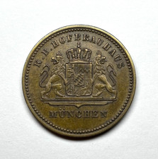 (19º c.) Alemanha (Munique) - K.B. Token de cerveja Hofbrauhaus 1 litro. comprar usado  Enviando para Brazil