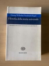 Hegel filosofia della usato  Messina