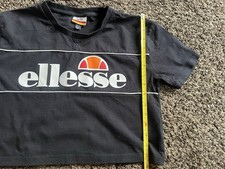 Ellesse black crop for sale  DERBY