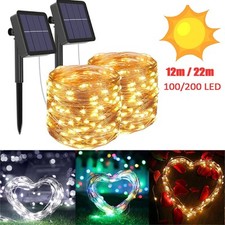 Solar lichterkette beleuchtung gebraucht kaufen  Bremen