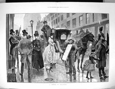 Old 1886 scene for sale  UK