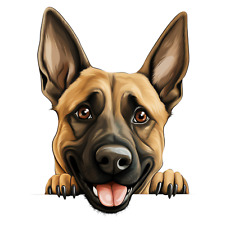 Belgian malinois sticker d'occasion  Expédié en Belgium