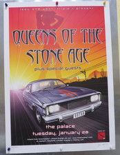 Rolled Queens Of The Stone Age 2003 Palace Austrália pôster concerto folheto impressão comprar usado  Enviando para Brazil