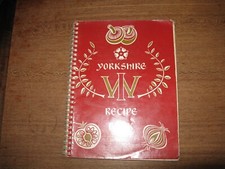 Yorkshire Women's Institute spiral-bound recipe book, usado comprar usado  Enviando para Brazil