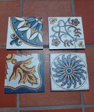Quattro cementine decorative usato  Piacenza