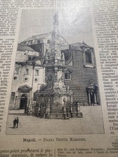 Stampa 1891 napoli usato  Taranto