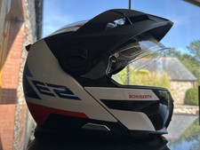 Schuberth white red for sale  DINAS POWYS