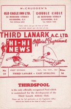 Third lanark east for sale  UK