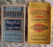 Old cigarette boxes for sale  UK