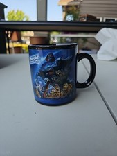 Caneca de café Star Wars The EMPIRE STRIKES BACK 12 oz cerâmica preta comprar usado  Enviando para Brazil