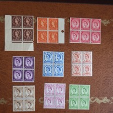 Stamps wildings blocks for sale  LOWESTOFT
