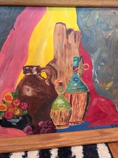 Original abstract oil for sale  Elmira