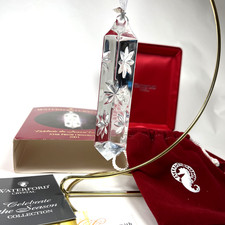 Ornamento de prisma estrela de cristal Waterford 2001 Celebre a temporada comprar usado  Enviando para Brazil