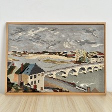 Vintage framed tapestry for sale  RAMSGATE