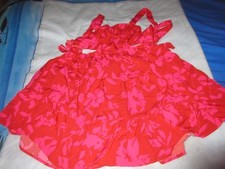 Robe bretelles volants d'occasion  Dombasle-sur-Meurthe