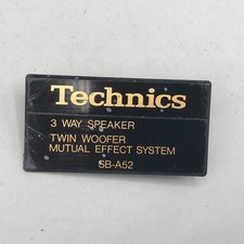 Technics a52 speaker for sale  Pittsburgh