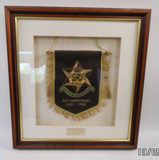 Framed burma star for sale  WINSFORD