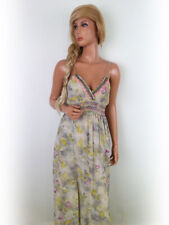 River island Rozmiar 8/34 Żółta Długa Sukienka Maxi Wiskoza Bez rękawów na sprzedaż  PL