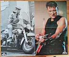 Poster johnny hallyday d'occasion  La Loupe