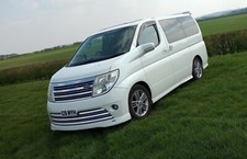 Nissan elgrand campervan for sale  GREAT YARMOUTH