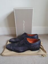 Santoni mens leather for sale  LONDON