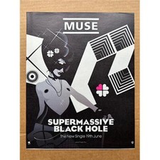 Muse supermassive black for sale  CHESTERFIELD
